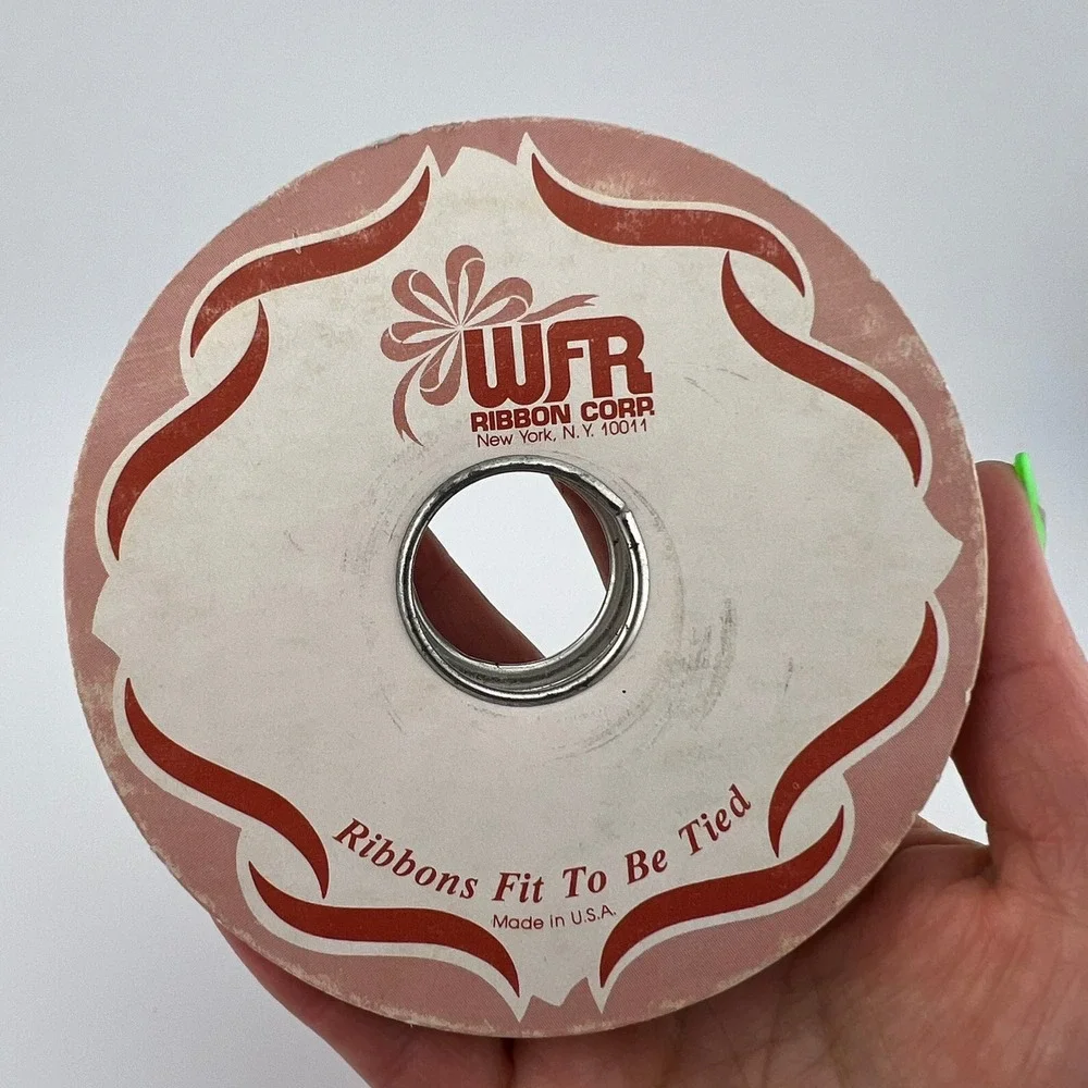 Vintage Pineapple Ribbon WFR Cotton Farmhouse Trim Spool‎